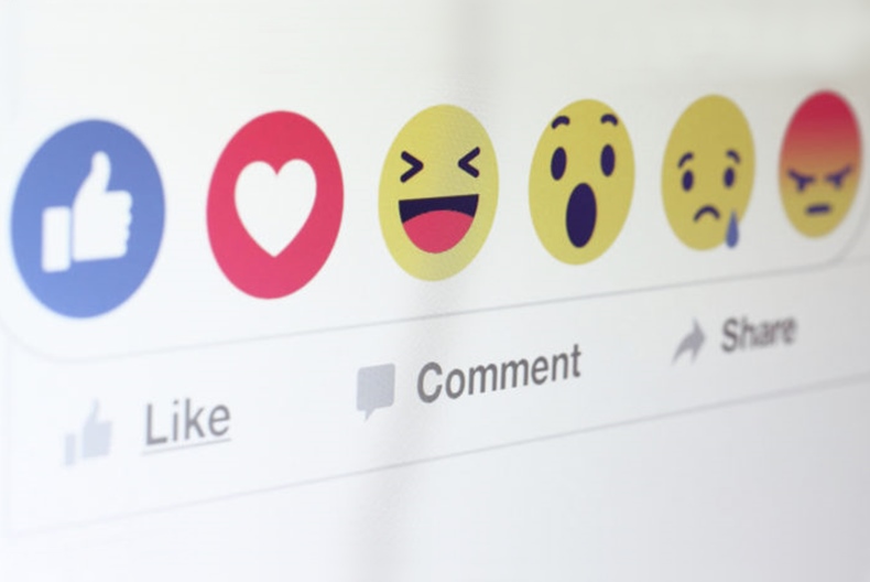 No Facebook reações terão mais peso do que curtidas